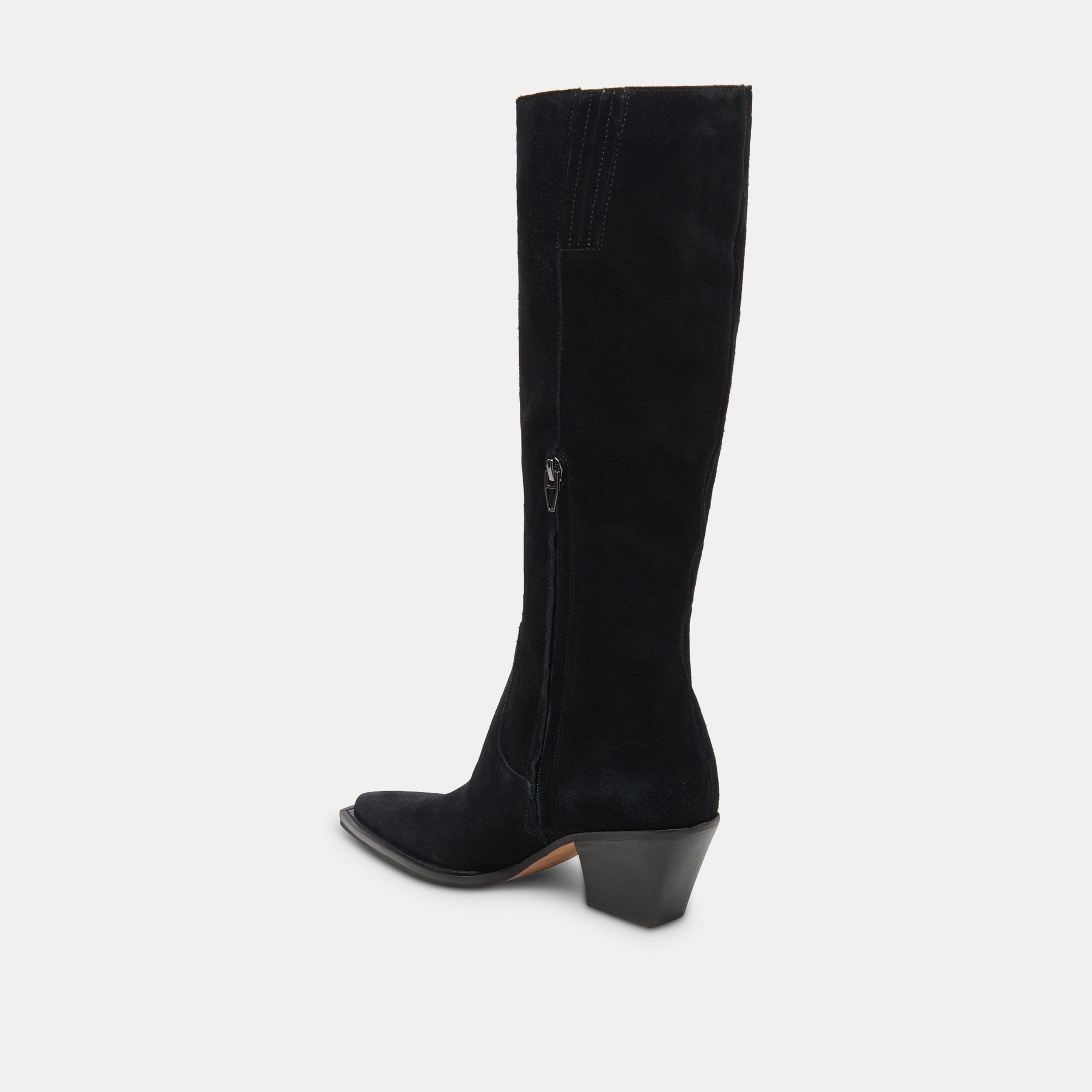 RAJ EXTENDED CALF BOOTS ONYX SUEDE sold by Dolce Vita product image thumbnail 5