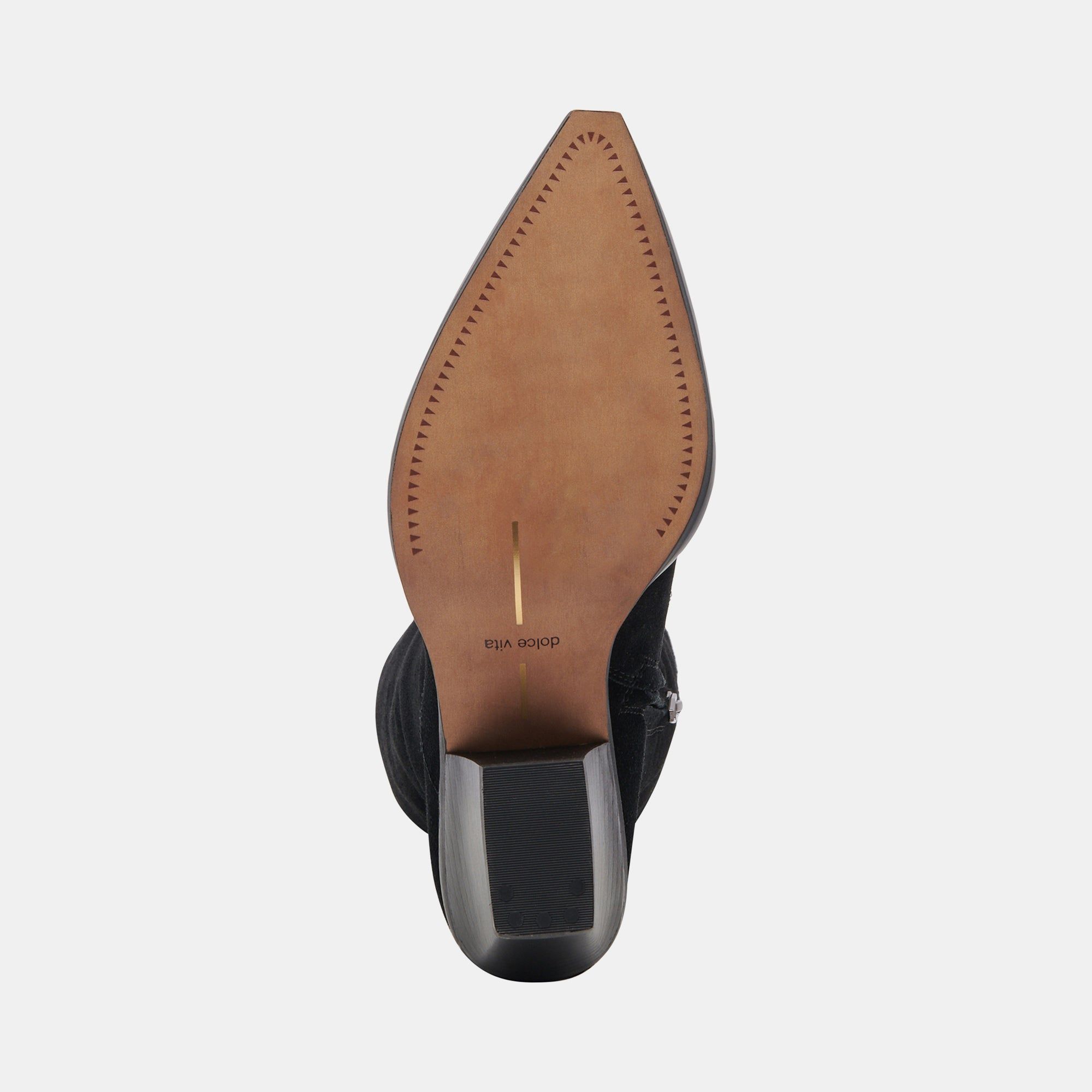 RAJ EXTENDED CALF BOOTS ONYX SUEDE sold by Dolce Vita product image thumbnail 9