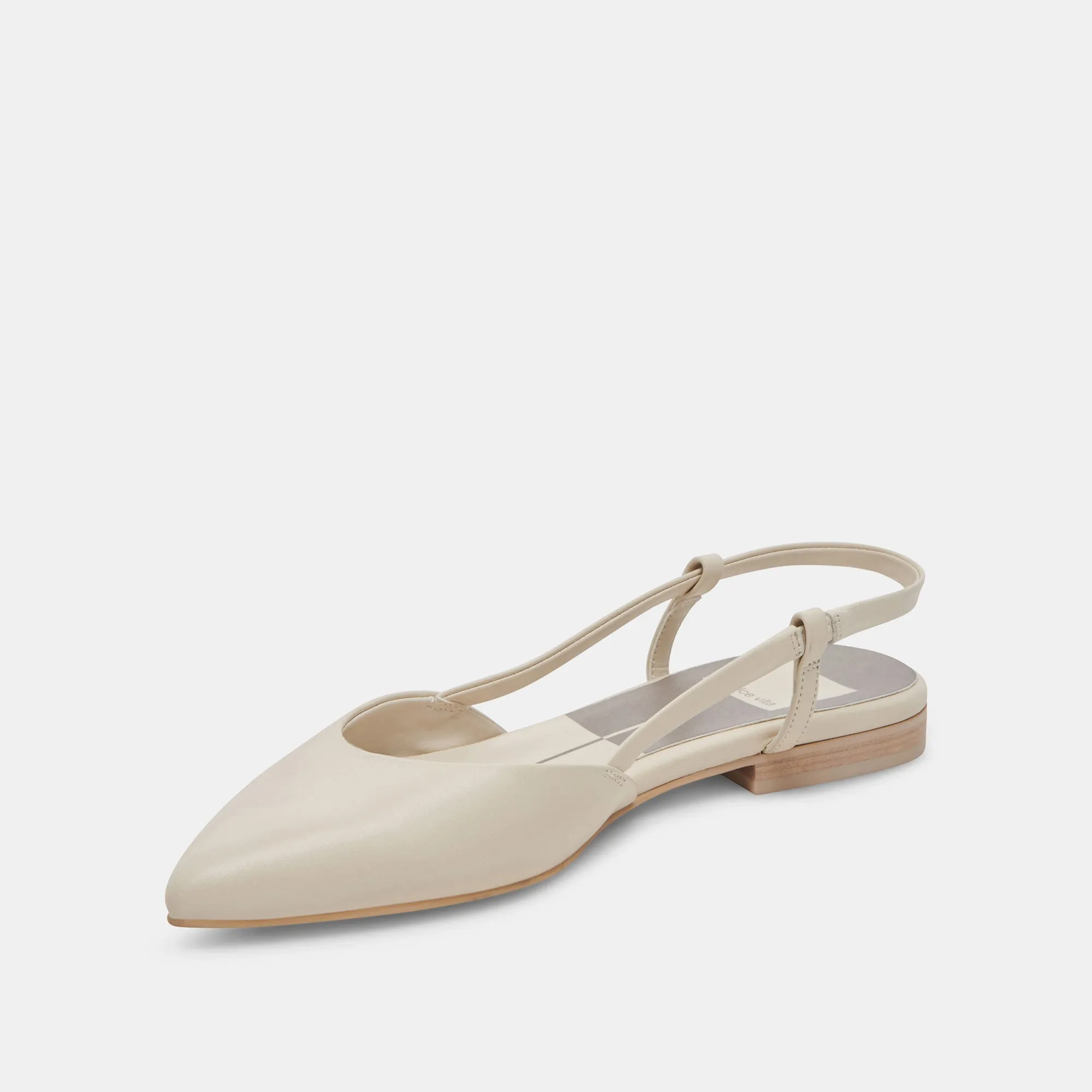 NARAH FLATS IVORY LEATHER sold by Dolce Vita product image thumbnail 5