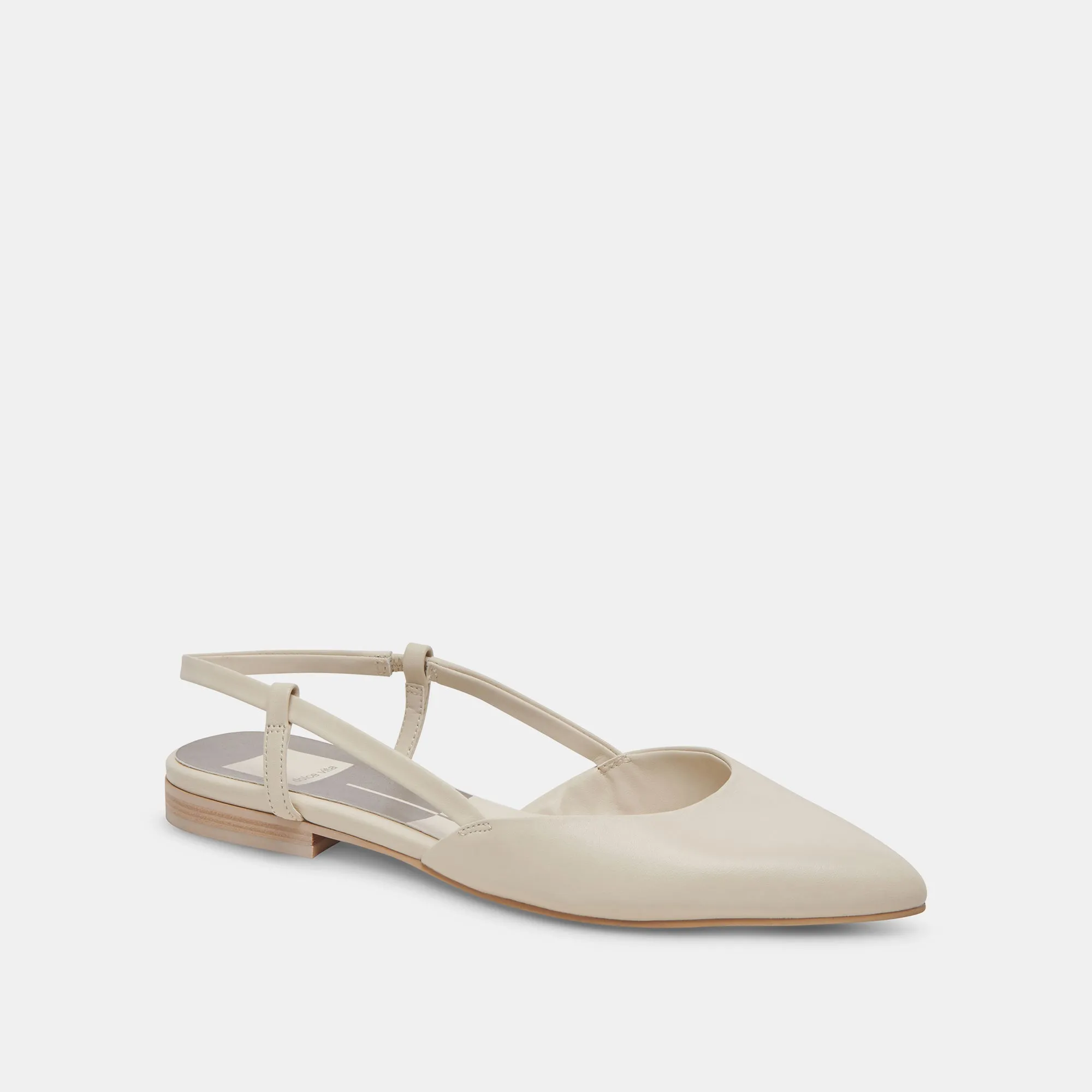 NARAH FLATS IVORY LEATHER sold by Dolce Vita product image thumbnail 3