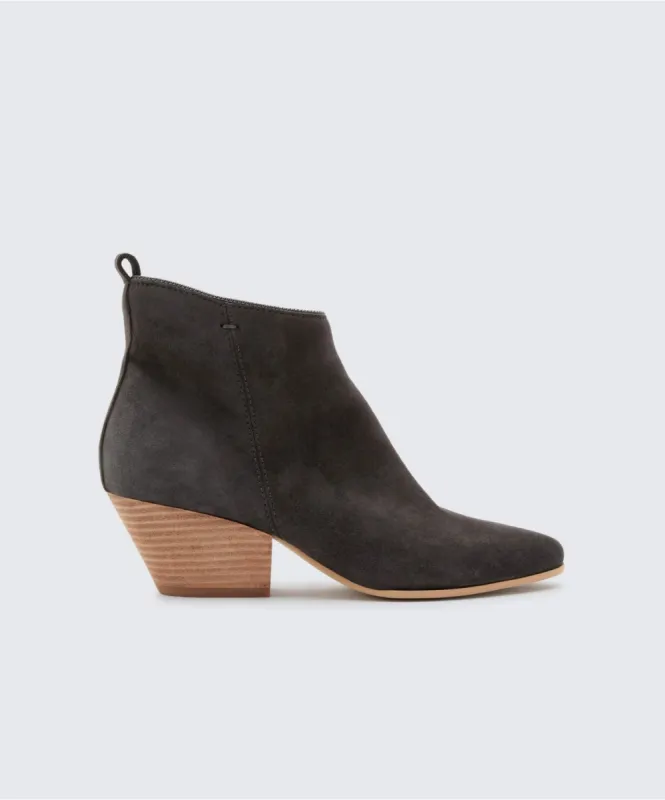 PEARSE BOOTIES ANTHRACITE - re:vita sold by Dolce Vita