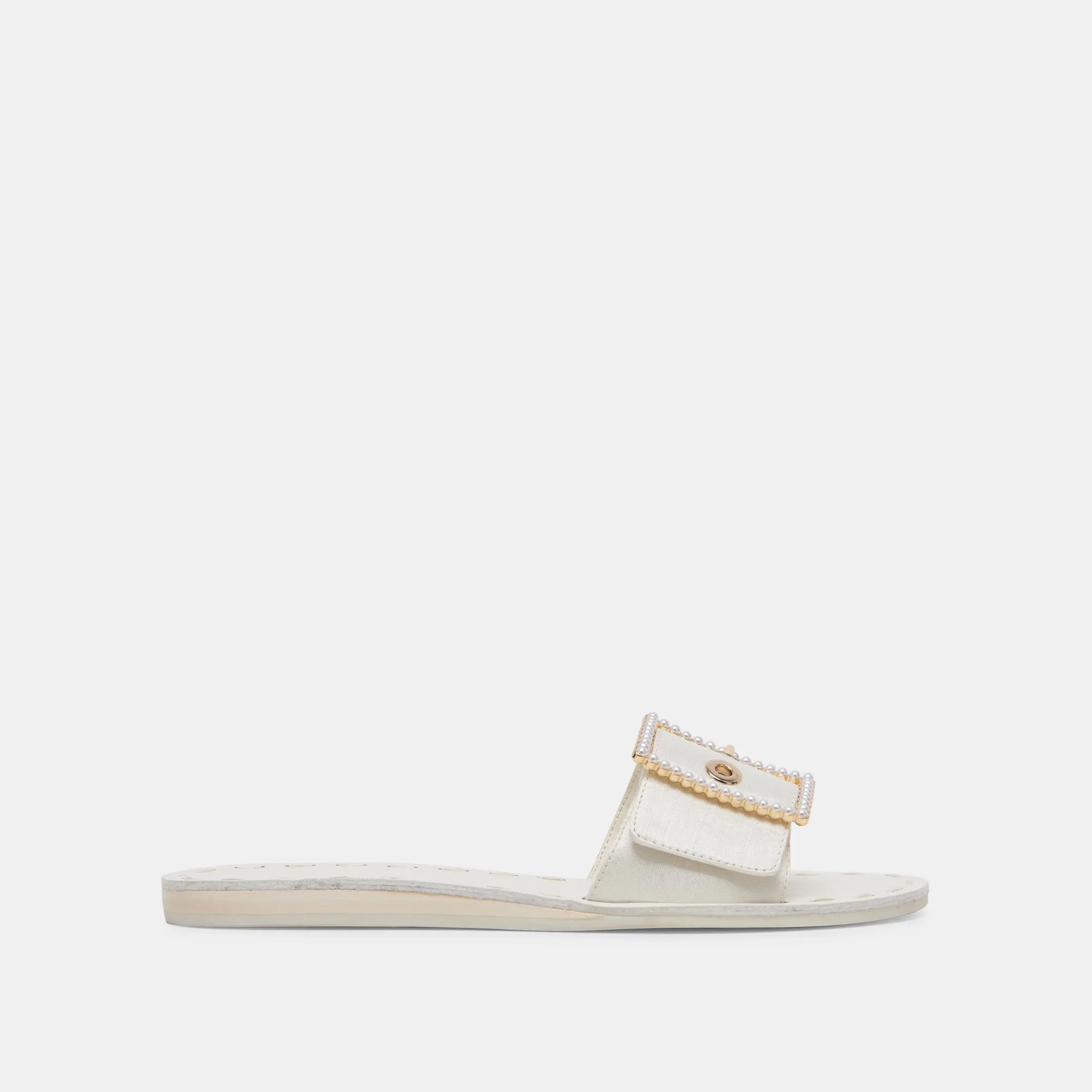 DASA PEARL SANDALS VANILLA SILK sold by Dolce Vita