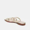 INDIGO SANDALS GOLD DISTRESSED LEATHER sold by Dolce Vita