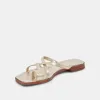 INDIGO SANDALS GOLD DISTRESSED LEATHER sold by Dolce Vita