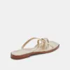 INDIGO SANDALS GOLD DISTRESSED LEATHER sold by Dolce Vita