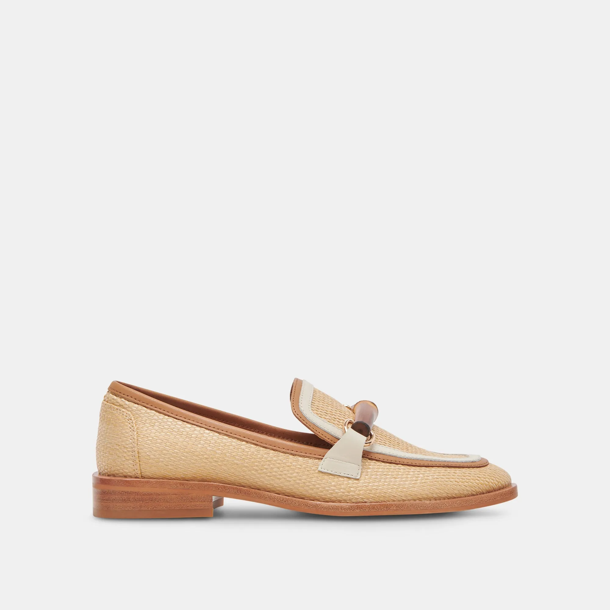 SARARA FLATS HONEY RAFFIA sold by Dolce Vita