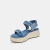 DEBRA SANDALS BLUE DENIM sold by Dolce Vita