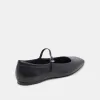 REYES BALLET FLATS BLACK LEATHER sold by Dolce Vita