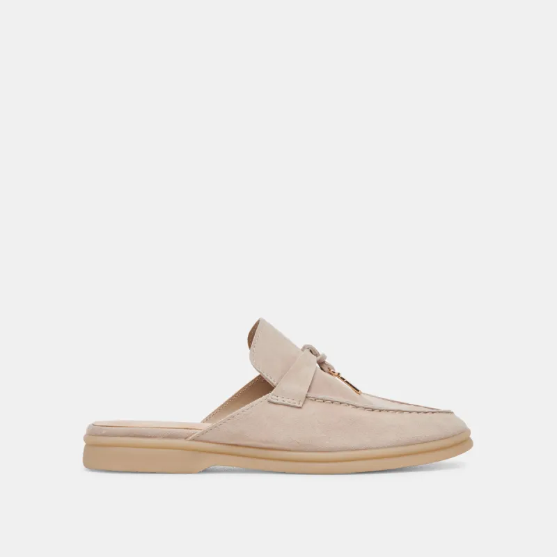 LASAIL FLATS TAUPE SUEDE sold by Dolce Vita