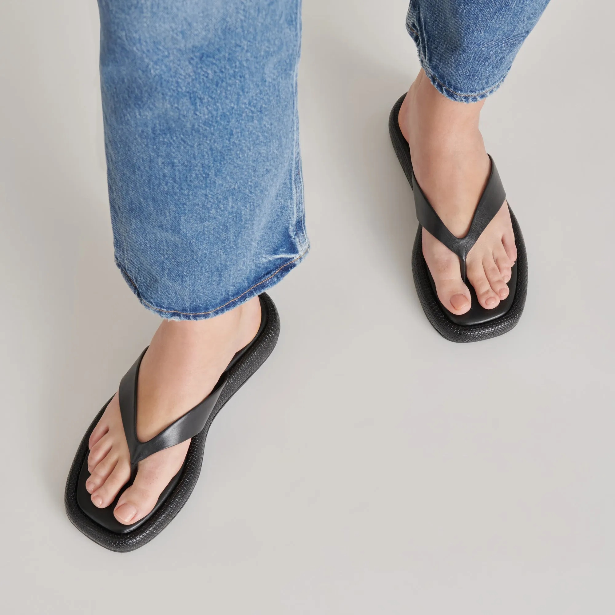 ADIN SANDALS BLACK LEATHER sold by Dolce Vita product image thumbnail 2