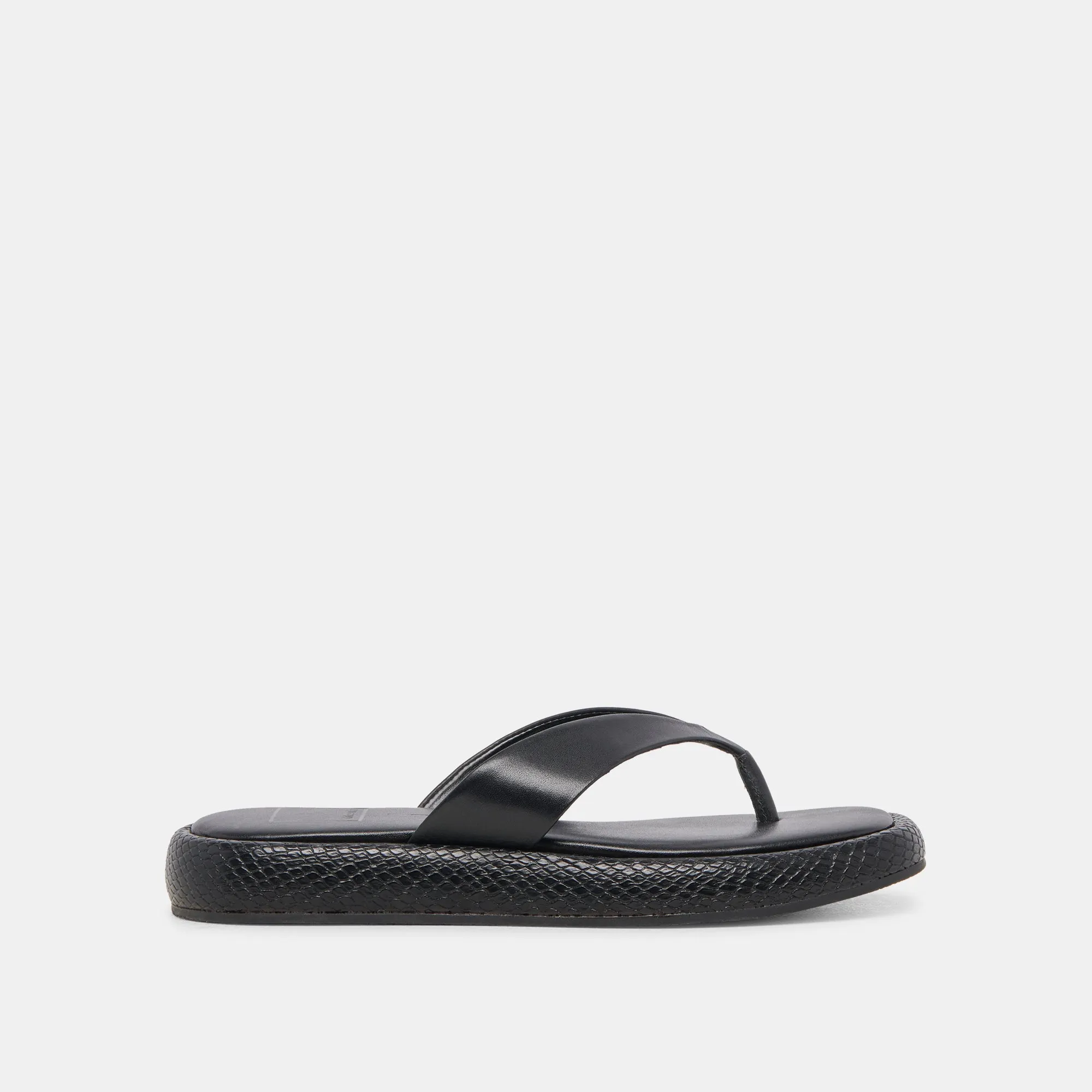 ADIN SANDALS BLACK LEATHER sold by Dolce Vita