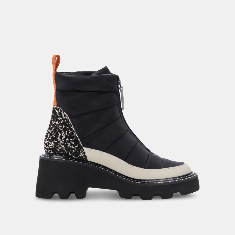 HELKI BOOTS BLACK MULTI NYLON sold by Dolce Vita