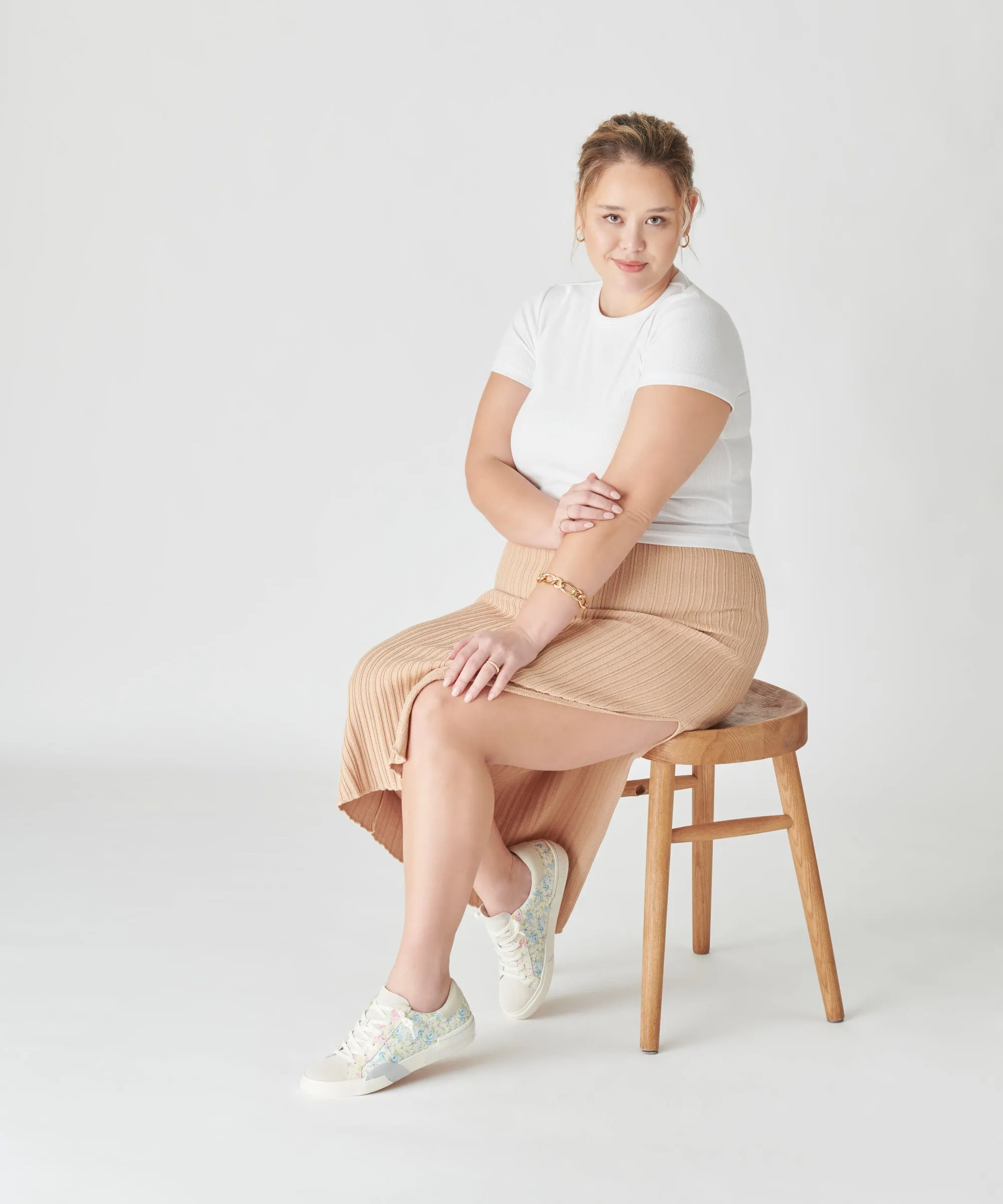 ZINA SNEAKERS BLUE FLORAL LEATHER sold by Dolce Vita product image thumbnail 4