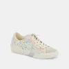 ZINA SNEAKERS BLUE FLORAL LEATHER sold by Dolce Vita