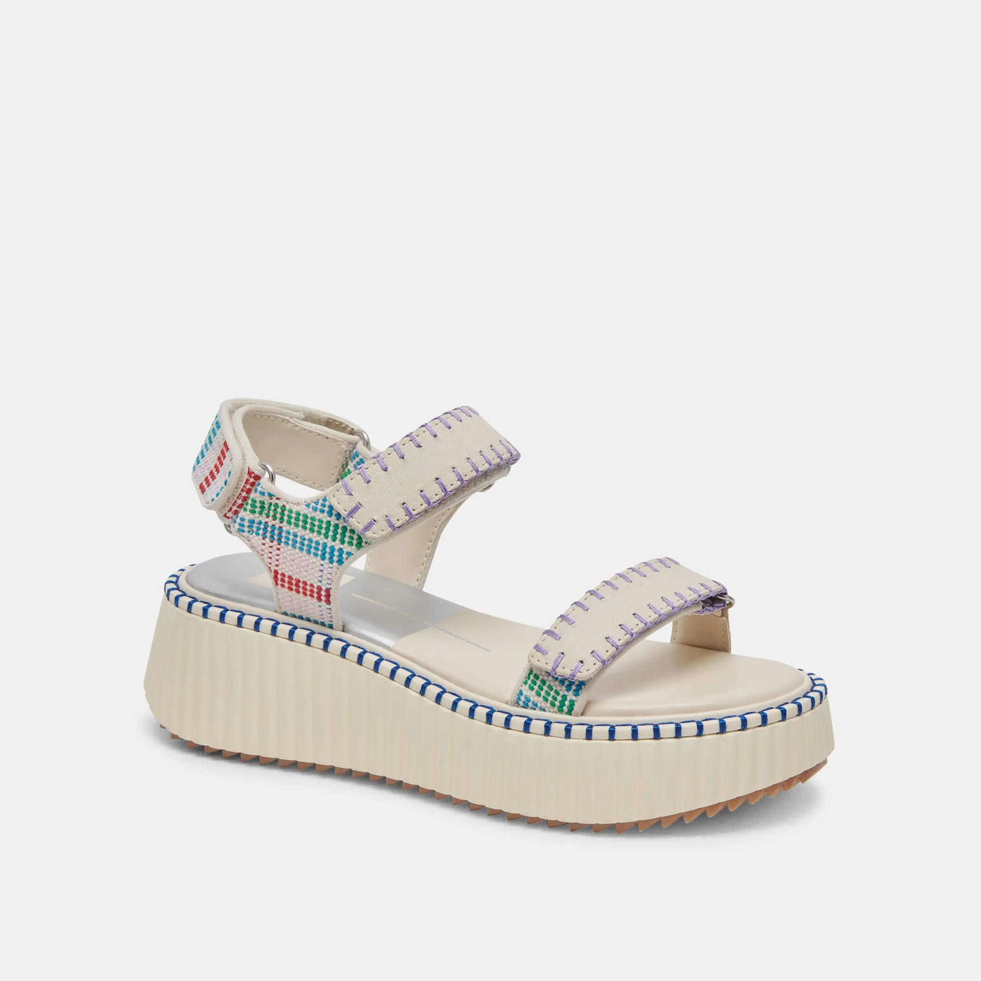 DEBRA SANDALS IVORY MULTI NUBUCK sold by Dolce Vita product image thumbnail 2