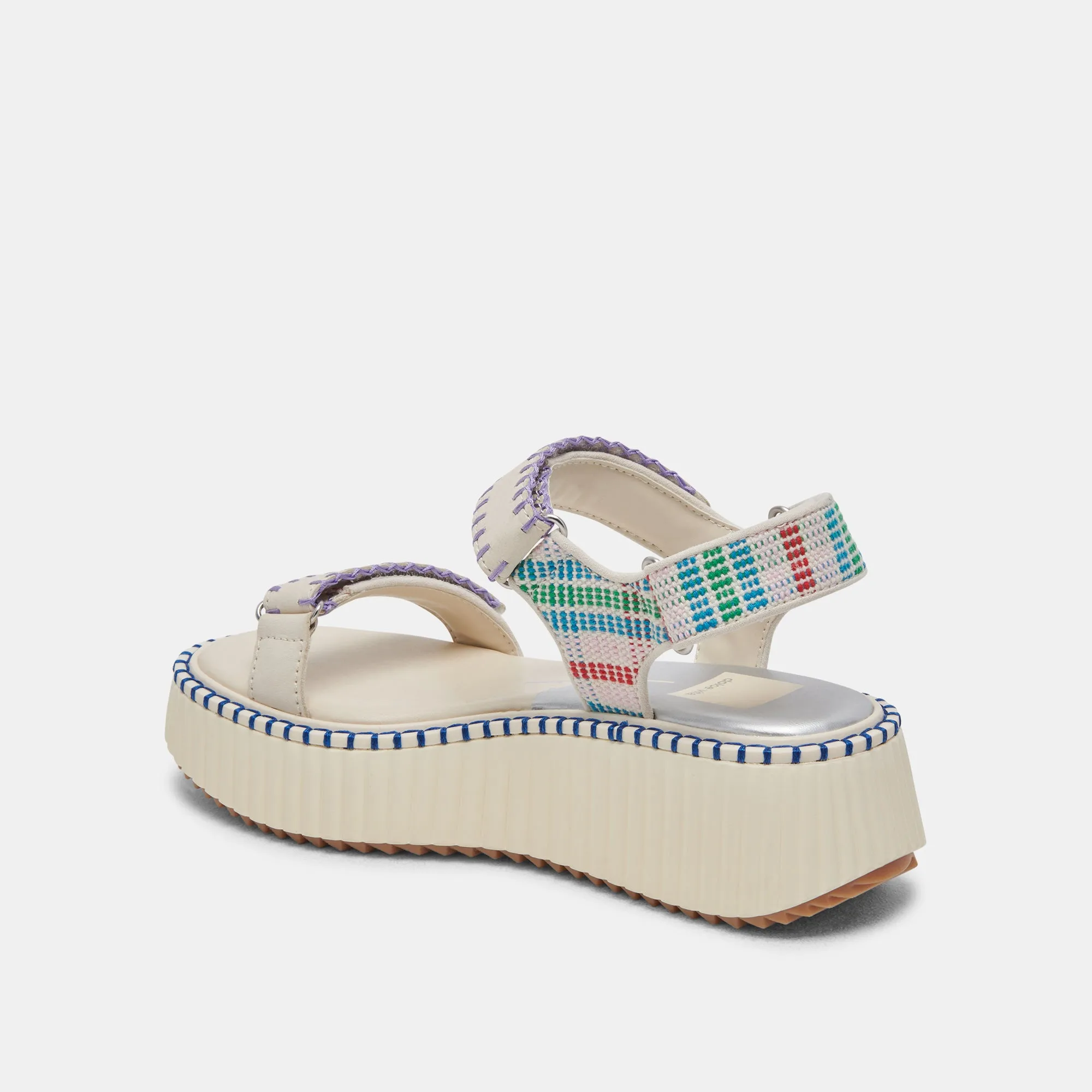 DEBRA SANDALS IVORY MULTI NUBUCK sold by Dolce Vita product image thumbnail 5