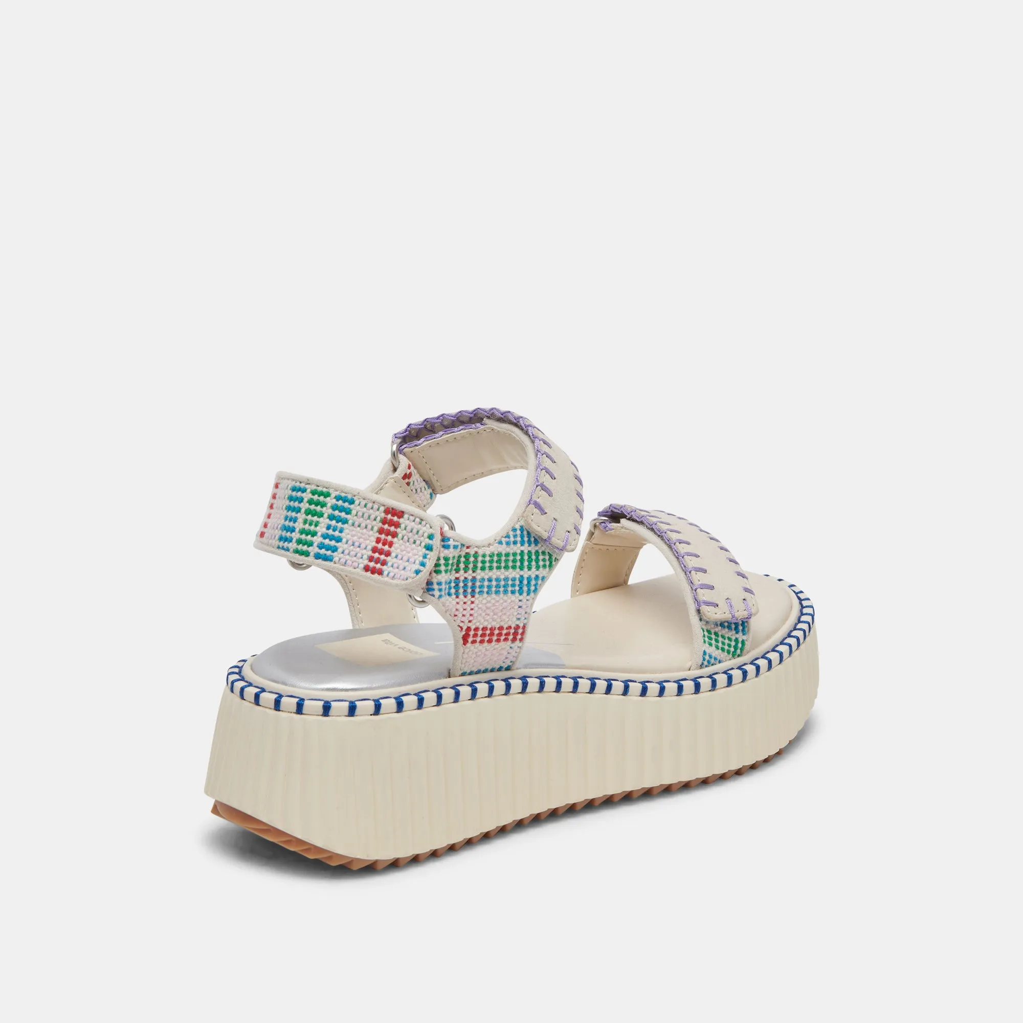 DEBRA SANDALS IVORY MULTI NUBUCK sold by Dolce Vita product image thumbnail 3