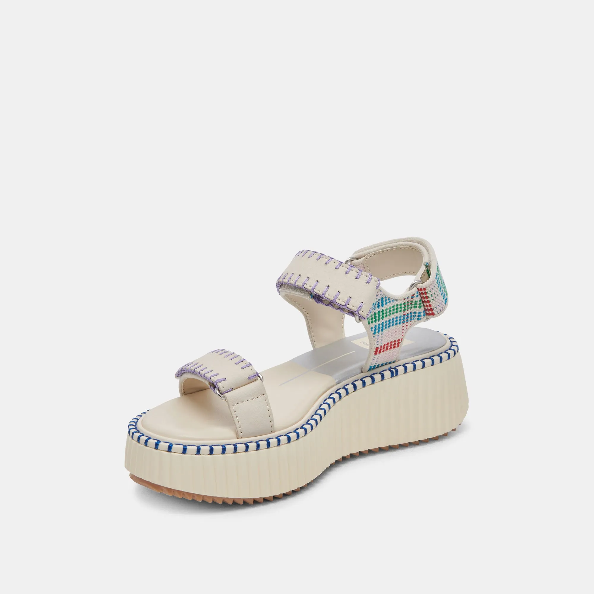 DEBRA SANDALS IVORY MULTI NUBUCK sold by Dolce Vita product image thumbnail 4