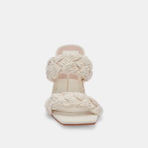 PLAY HEELS IVORY ROPE sold by Dolce Vita