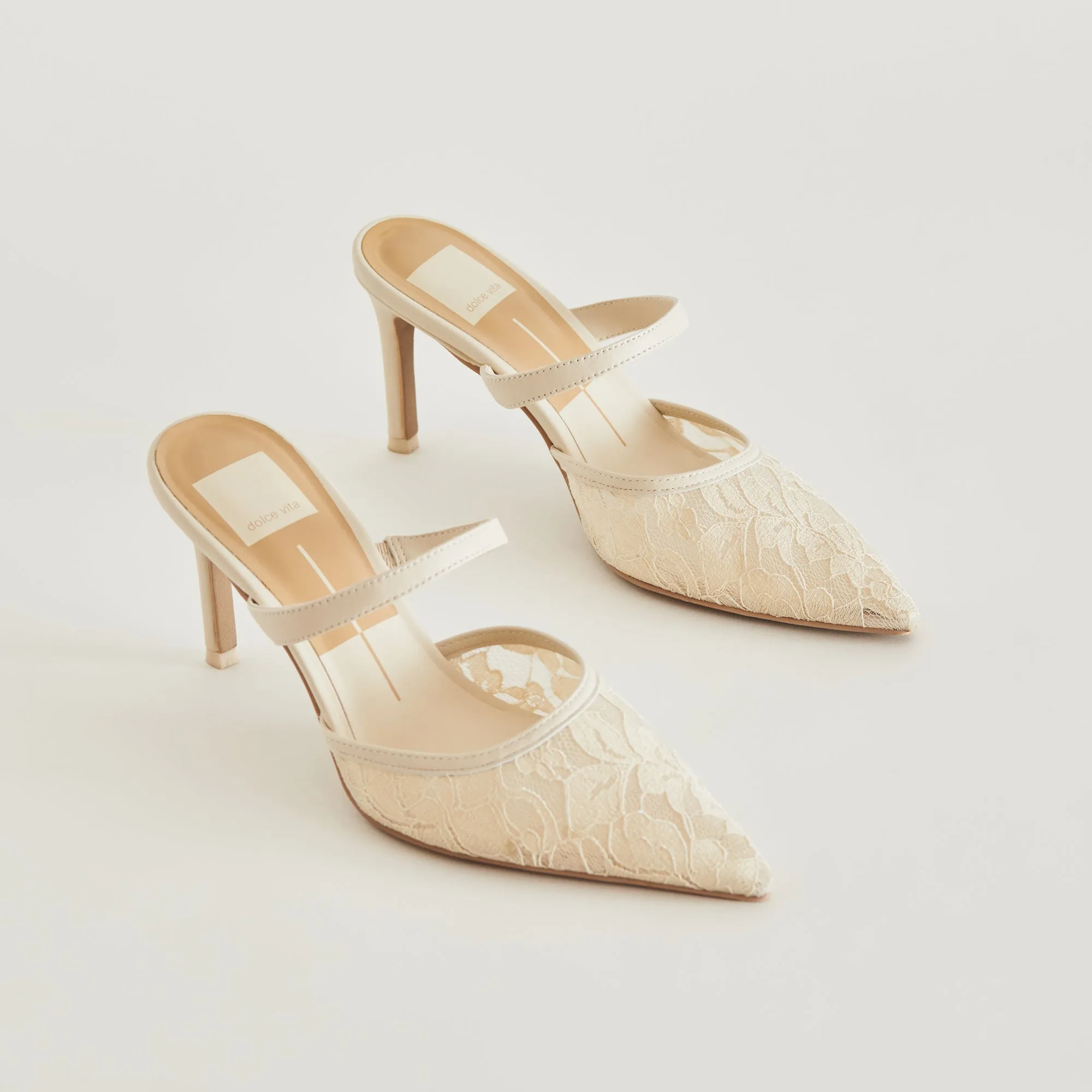 KATIK HEELS WHITE FLORAL LACE sold by Dolce Vita