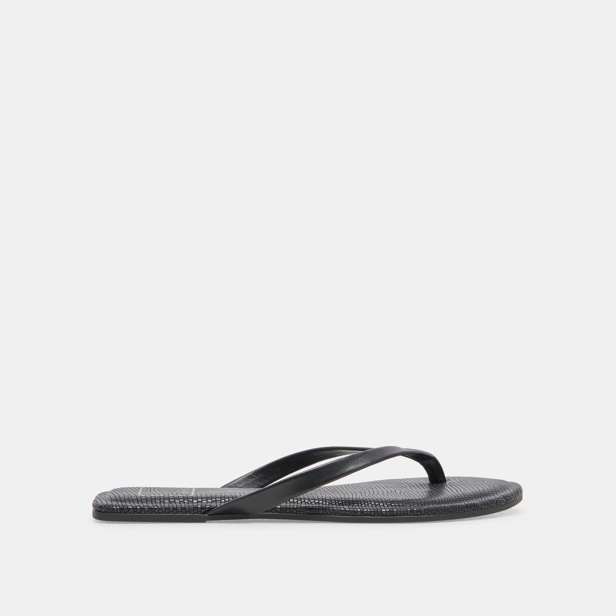 LAYNEY SANDALS BLACK LEATHER sold by Dolce Vita