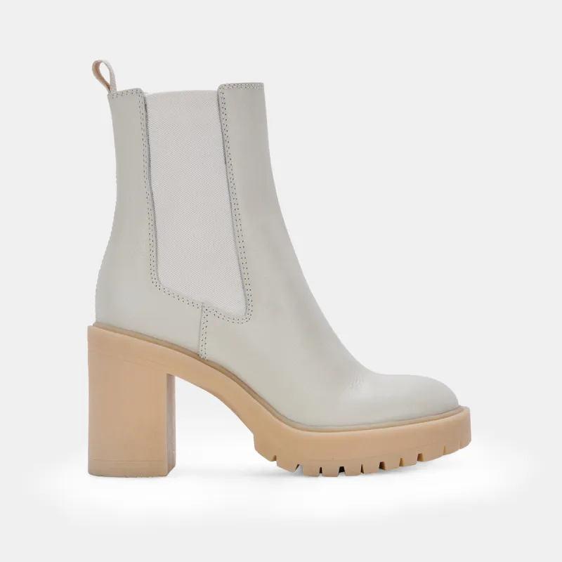COEN H2O BOOTS IVORY LEATHER sold by Dolce Vita