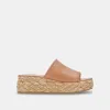 PABLOS WIDE SANDALS HONEY LEATHER sold by Dolce Vita