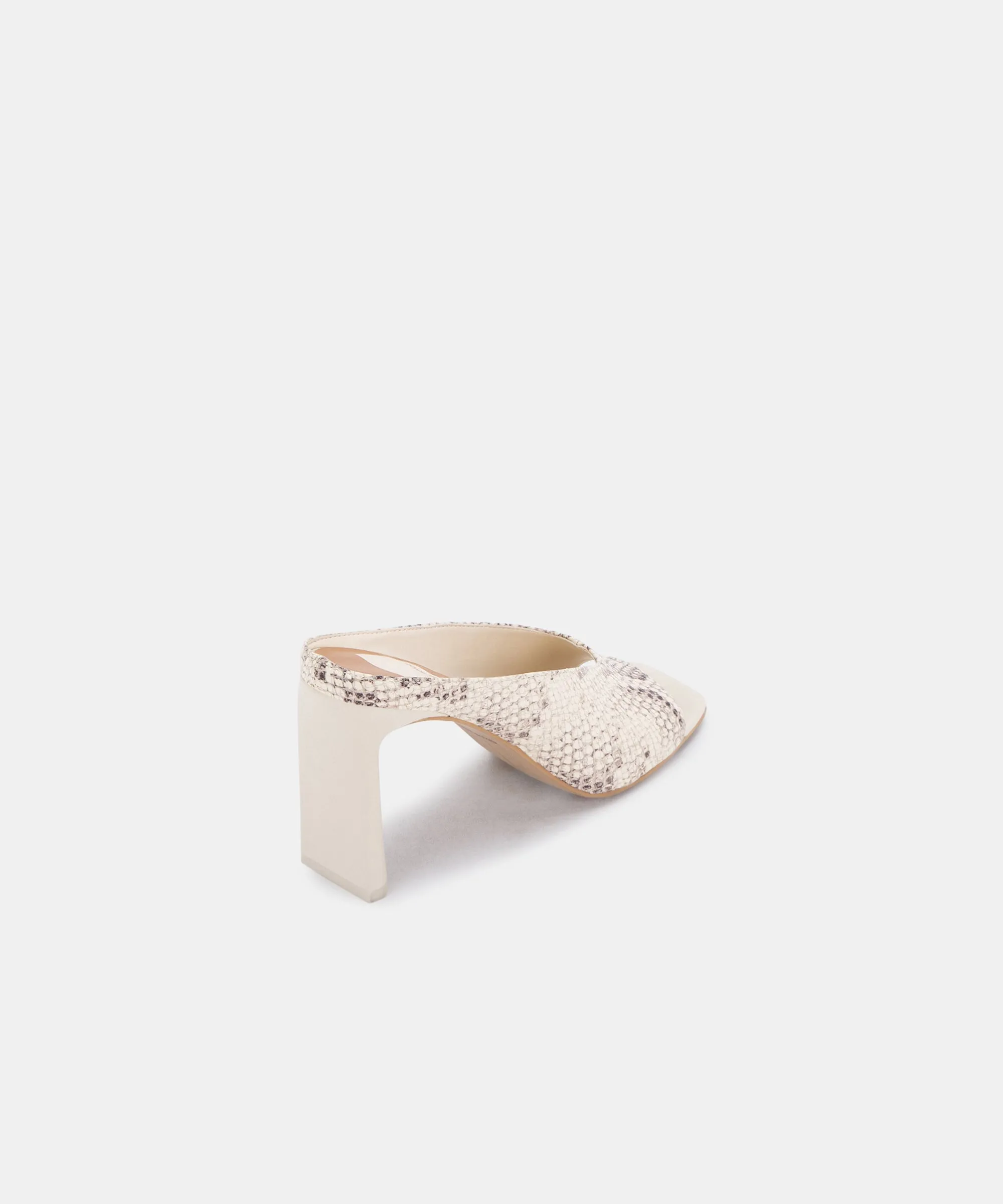 DESI HEELS BONE SNAKE PRINT LEATHER re:vita sold by Dolce Vita product image thumbnail 4