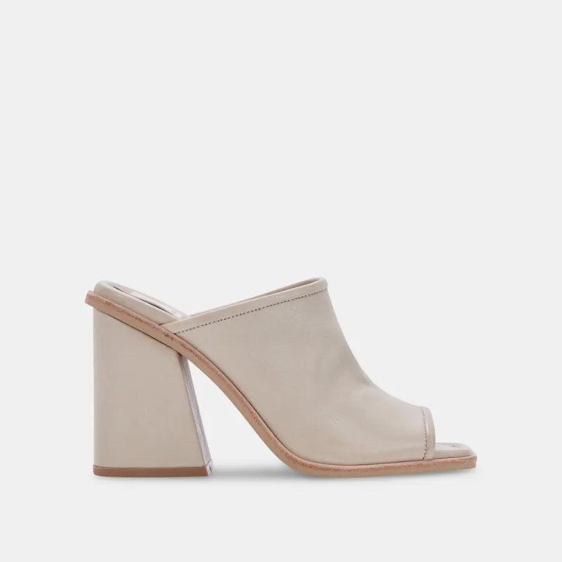 MAVISE HEELS CREAM LEATHER sold by Dolce Vita