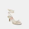 MAISON HEELS IVORY LEATHER sold by Dolce Vita