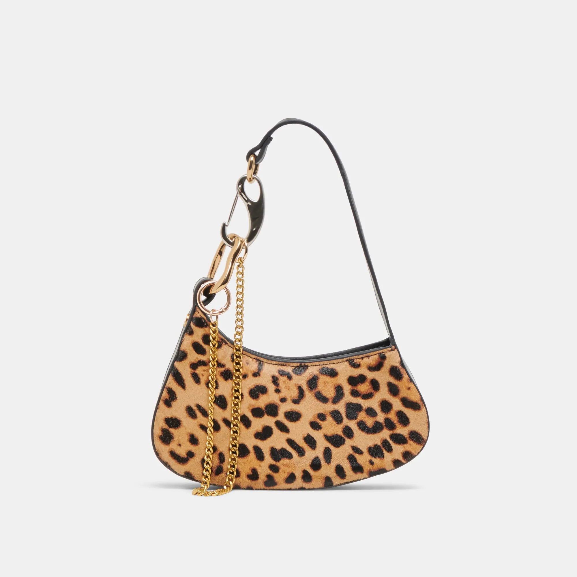 SILVIE SHOULDER BAG LEOPARD CALF HAIR sold by Dolce Vita