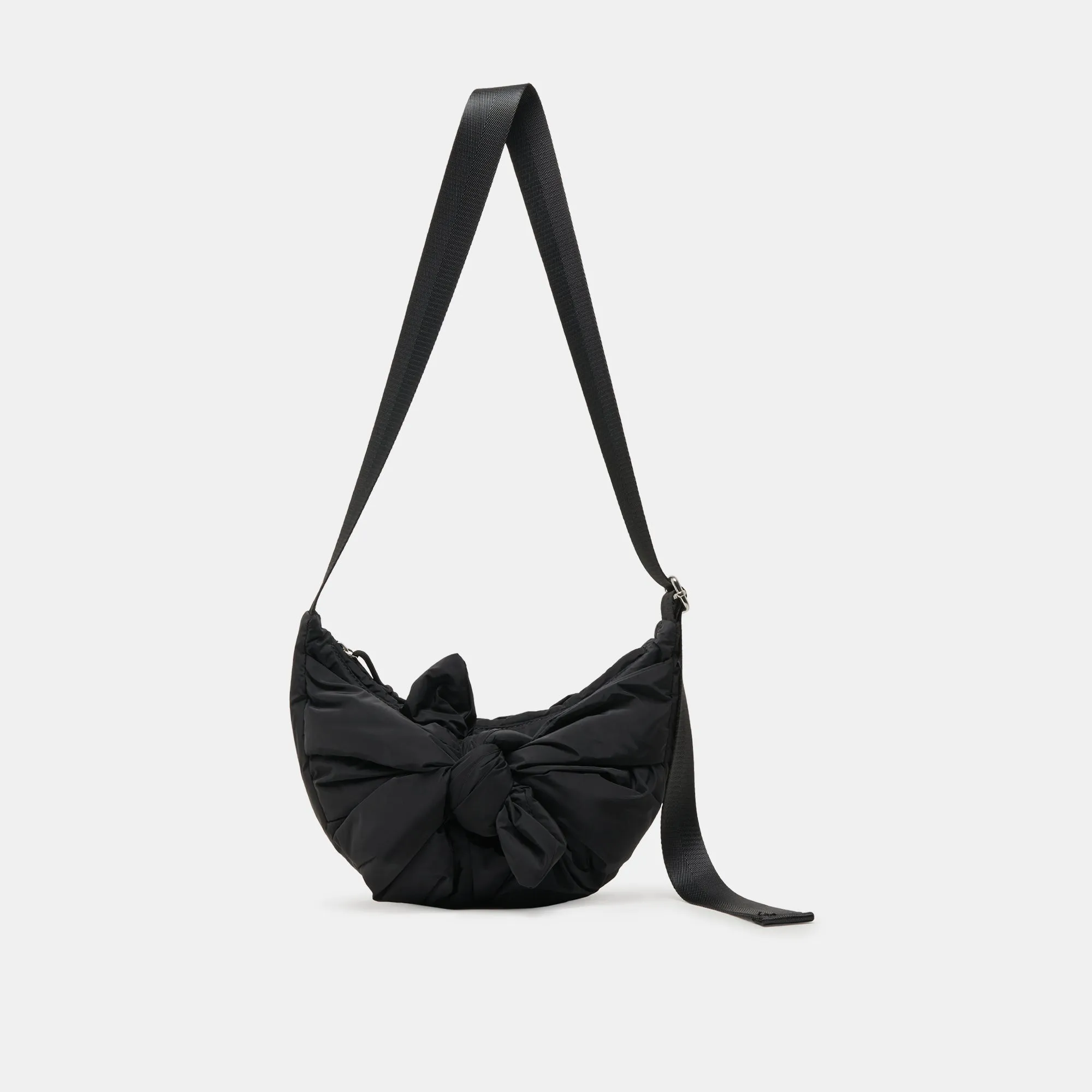 NANCY SHOULDER BAG BLACK NYLON sold by Dolce Vita