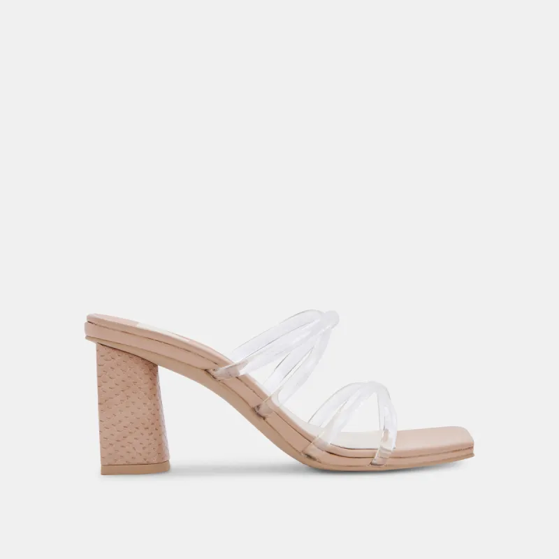 PATSI HEELS CRYSTAL VINYL sold by Dolce Vita