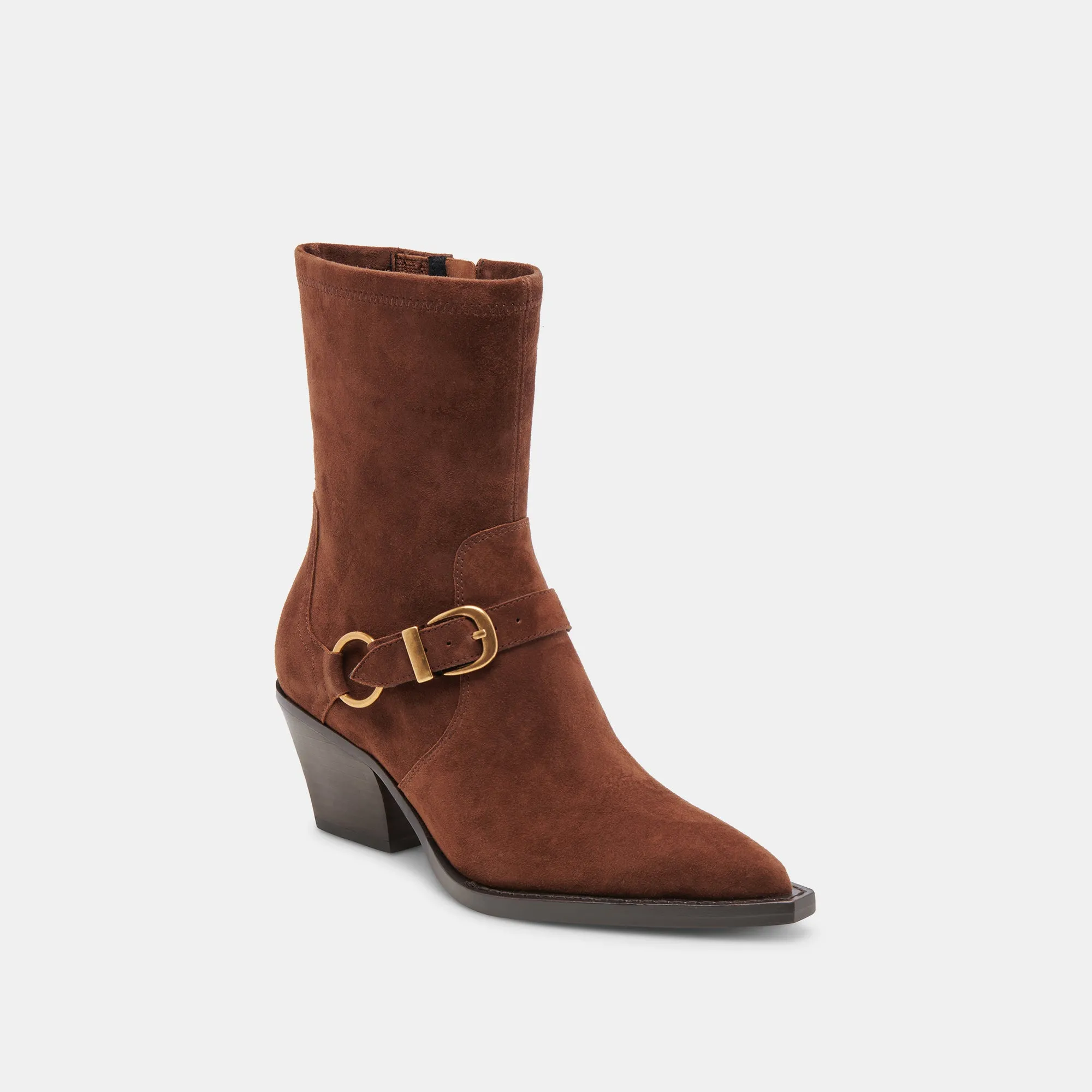 RAVE WIDE CALF BOOTS DK BROWN SUEDE sold by Dolce Vita product image thumbnail 2