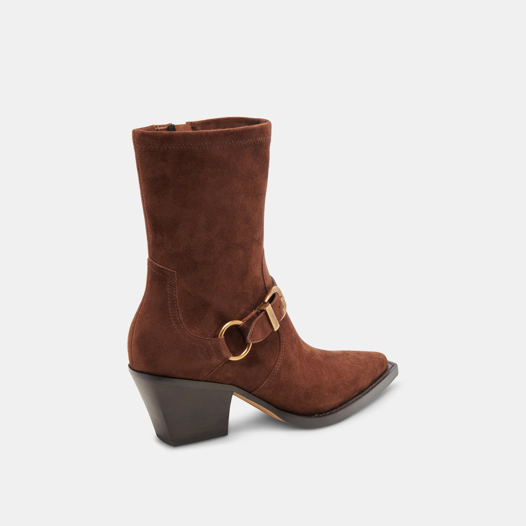 RAVE WIDE CALF BOOTS DK BROWN SUEDE sold by Dolce Vita product image thumbnail 3