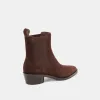 FOSTER BOOTIES DK BROWN SUEDE sold by Dolce Vita