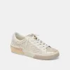 ZINA SNEAKERS BONE GOLD WOVEN sold by Dolce Vita