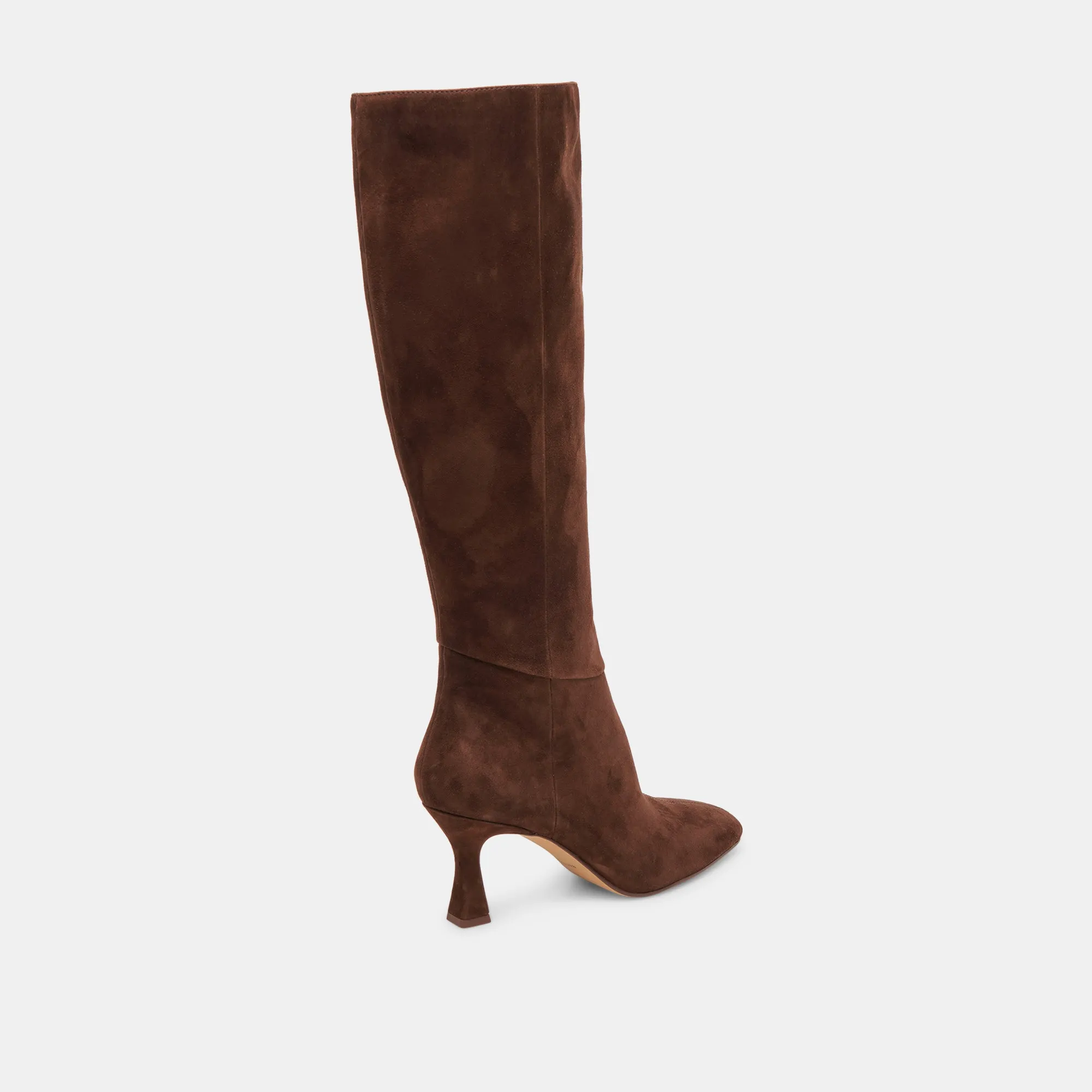 GYRA WIDE CALF BOOTS DK BROWN SUEDE sold by Dolce Vita product image thumbnail 3