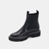 MOANA H2O BOOTS BLACK LEATHER sold by Dolce Vita