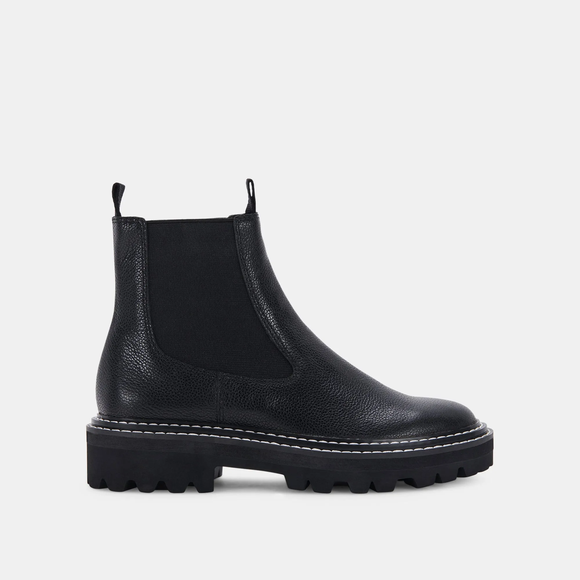 MOANA H2O BOOTS BLACK LEATHER sold by Dolce Vita