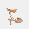 MAISON HEELS LIGHT TAN LEATHER sold by Dolce Vita