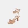 MAISON HEELS LIGHT TAN LEATHER sold by Dolce Vita