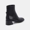 LAYTON BOOTIES ONYX LEATHER sold by Dolce Vita