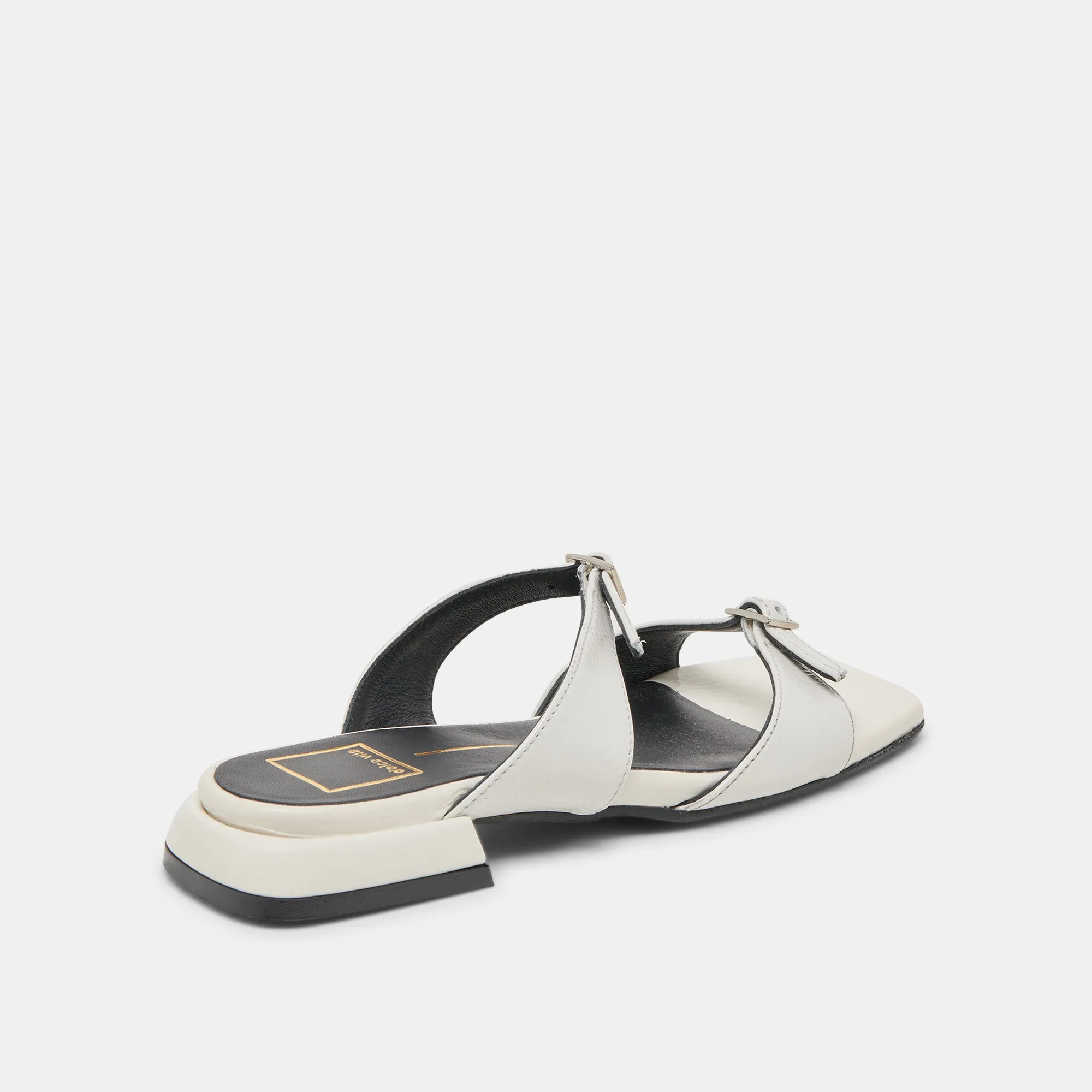 LAVERN SANDALS OFF WHITE CRINKLE PATENT sold by Dolce Vita product image thumbnail 5