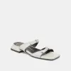 LAVERN SANDALS OFF WHITE CRINKLE PATENT sold by Dolce Vita