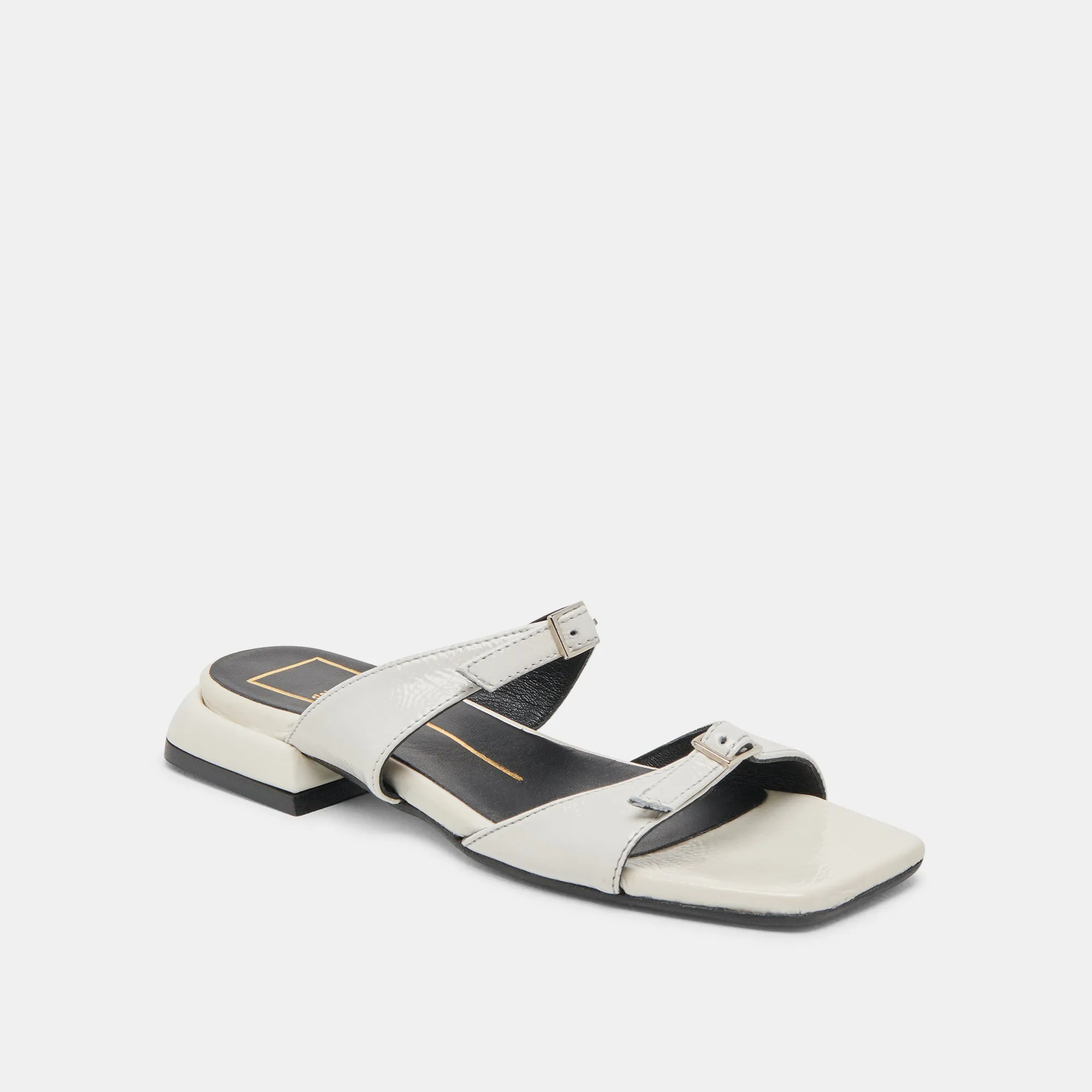 LAVERN SANDALS OFF WHITE CRINKLE PATENT sold by Dolce Vita product image thumbnail 3