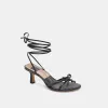 MAISON HEELS BLACK LEATHER sold by Dolce Vita