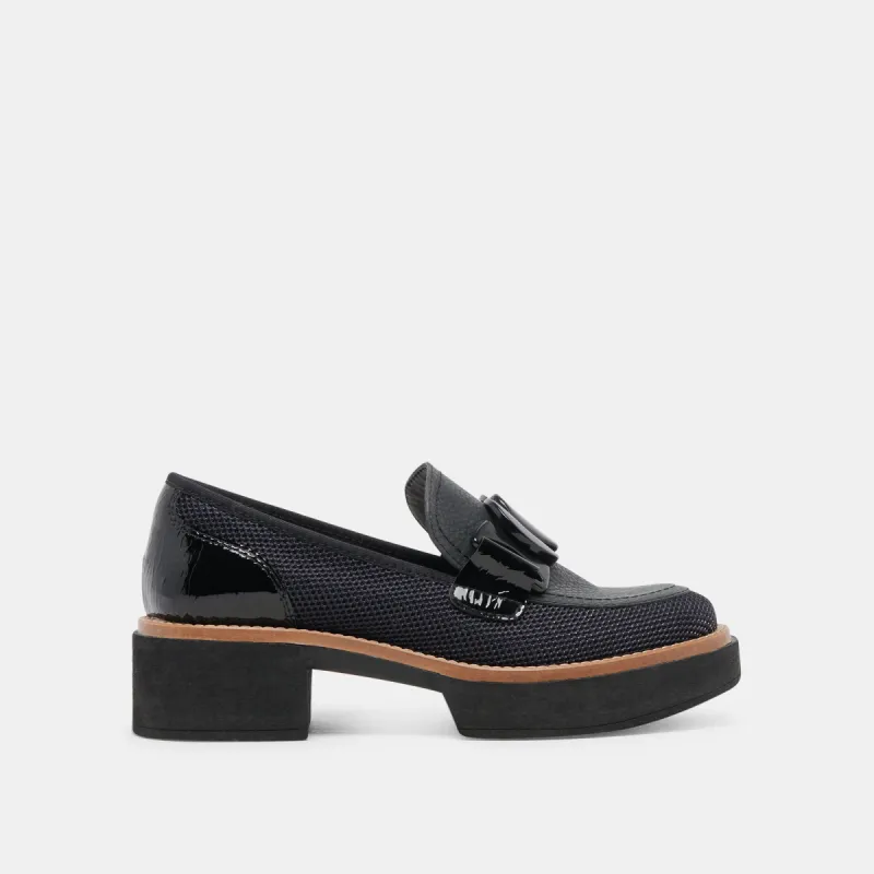 SANDEY LOAFERS BLACK MESH sold by Dolce Vita