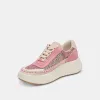 DOLEN SNEAKERS PINK MULTI WOVEN sold by Dolce Vita