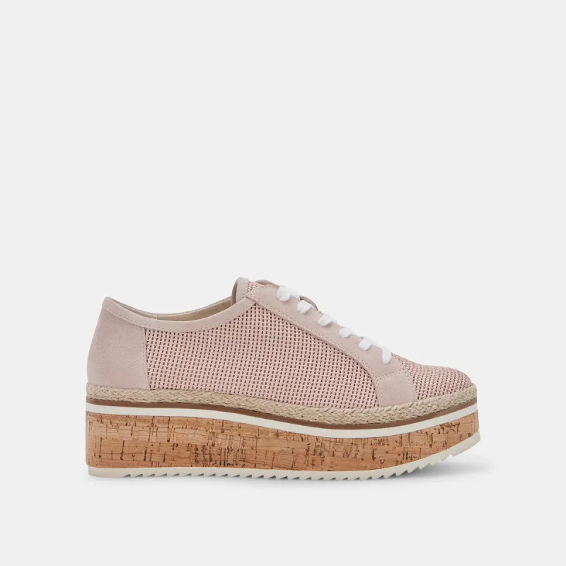TELAH SNEAKERS LT BLUSH MESH - re:vita sold by Dolce Vita
